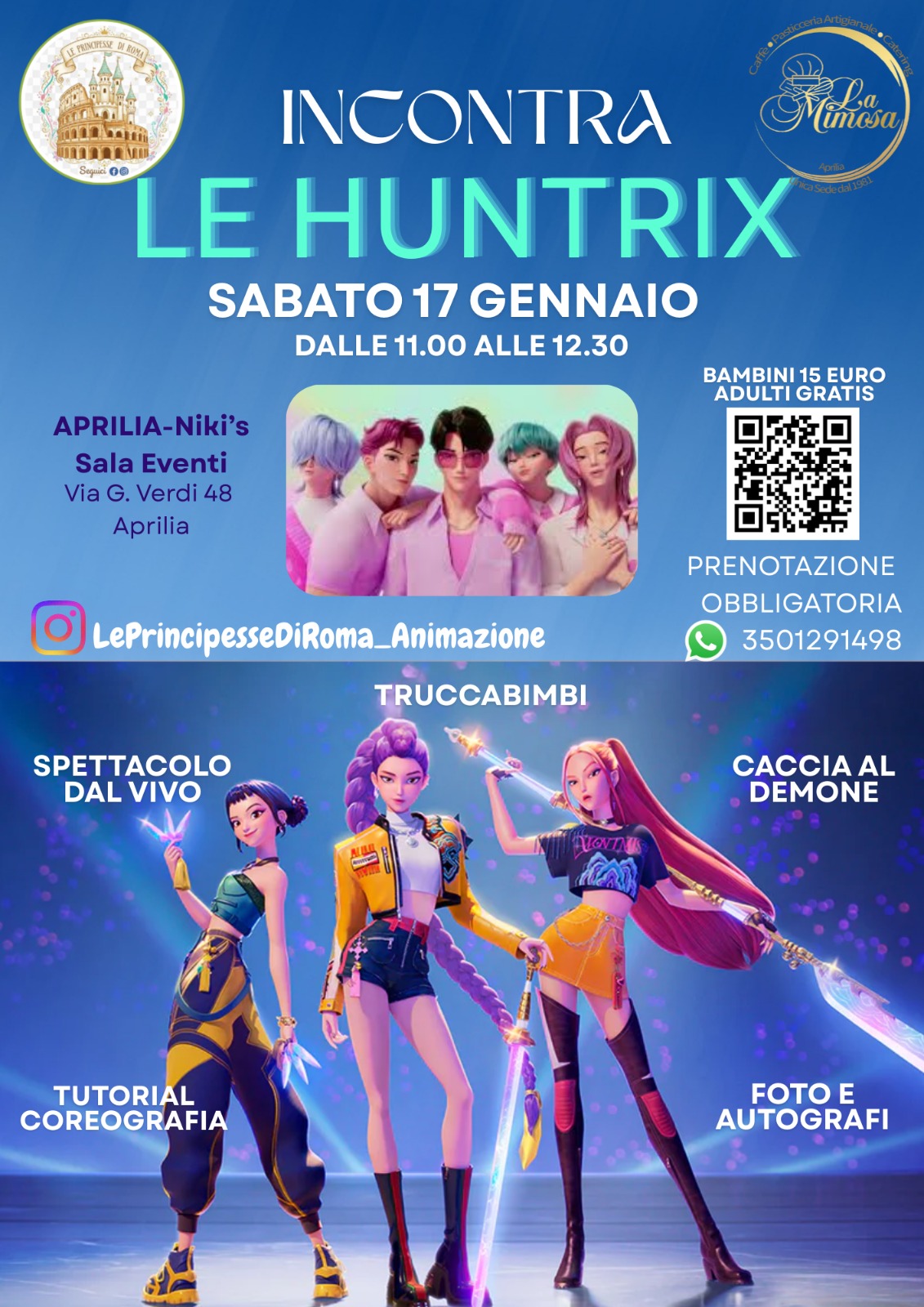 Incontra le Huntrix