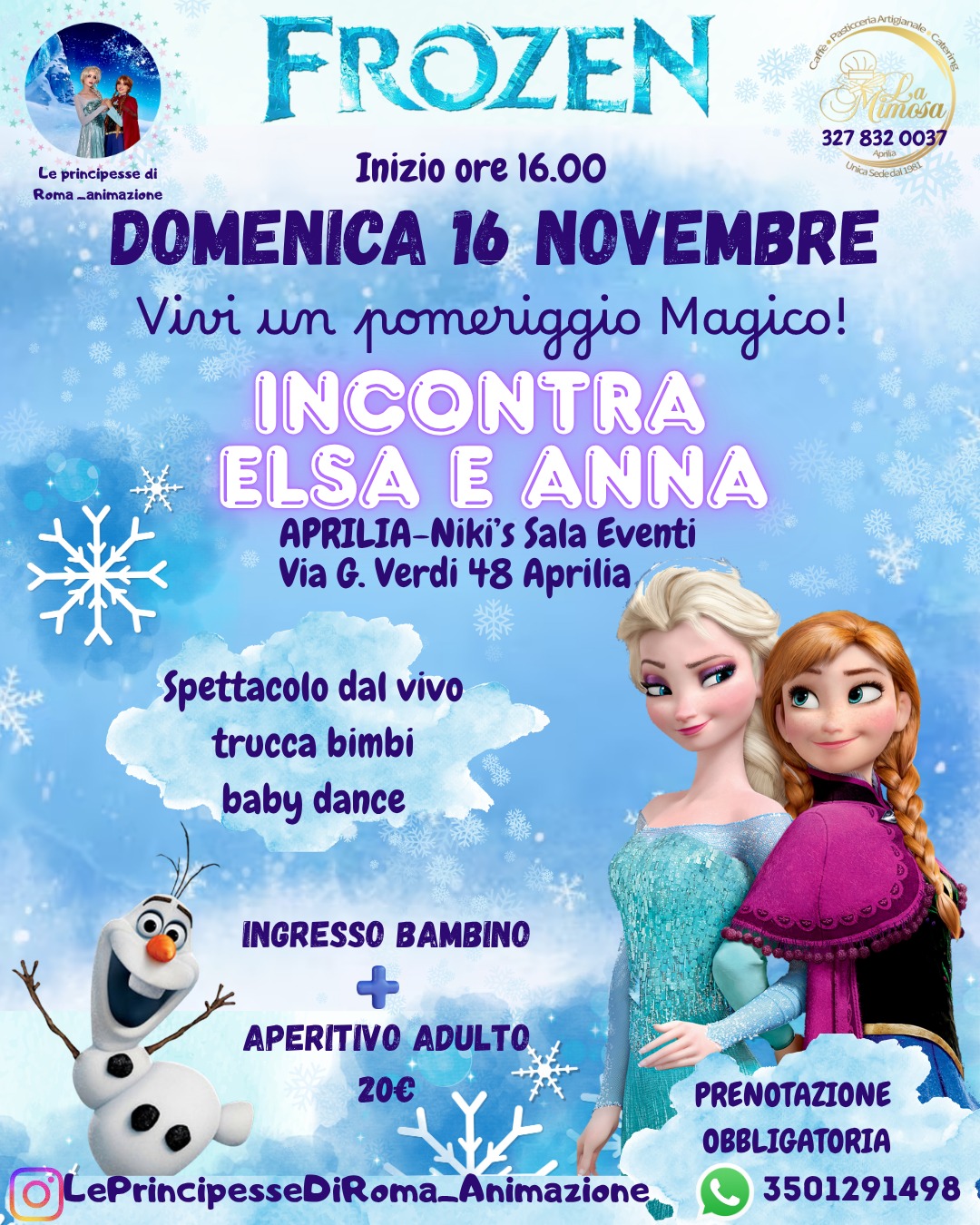 Frozen incontra Elsa e Anna